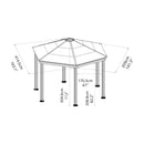 Palram – Canopia Roma Garden Gazebo