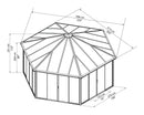 Palram – Canopia Garda Garden Gazebo