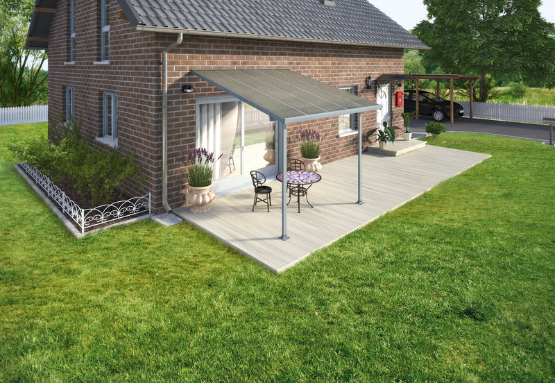 Palram – Canopia Feria 10' x 10' Patio Cover - Gray