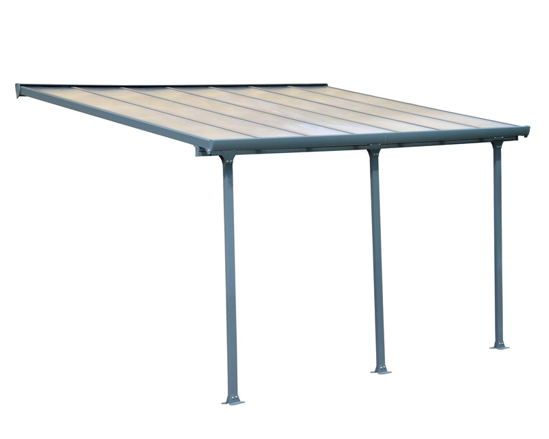 Palram – Canopia Feria 10' x 14' Patio Cover - Gray