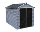 Palram – Canopia SkyLight 6' x 10' Storage Shed - Gray