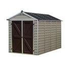 Palram – Canopia SkyLight 6' x 10' Storage Shed - Tan