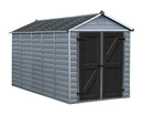 Palram – Canopia SkyLight 6x12 Storage Shed-Gray