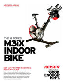 Keiser  M3iX Indoor Cycle Bike with Computer