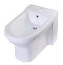 EAGO USA EAGO JA1010 White Ceramic Bathroom Bidet with Elongated Seat