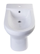 EAGO USA EAGO JA1010 White Ceramic Bathroom Bidet with Elongated Seat