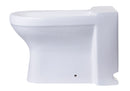 EAGO USA EAGO JA1010 White Ceramic Bathroom Bidet with Elongated Seat
