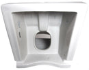 EAGO USA EAGO JA1010 White Ceramic Bathroom Bidet with Elongated Seat
