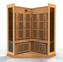 Golden Designs MX-K356-01 Maxxus Low EMF FAR Infrared Sauna Canadian Red Cedar
