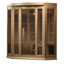 Golden Designs MX-K356-01 Maxxus Low EMF FAR Infrared Sauna Canadian Hemlock