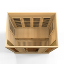 Golden Designs MX-K406-01 Maxxus Low EMF FAR Infrared Sauna Canadian Hemlock