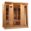 Golden Designs MX-K406-01 Maxxus Low EMF FAR Infrared Sauna Canadian Hemlock