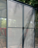 Palram – Canopia Ledro Gazebo 10 x 10 w/screen doors GRAY/BRNZ
