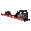 First Degree Fitness Newport Club AR Plus Rowing Machine Horizontal Series Red-Black