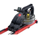 First Degree Fitness Newport Club AR Plus Rowing Machine Horizontal Series Red-Black