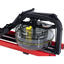 First Degree Fitness Newport Club AR Plus Rowing Machine Horizontal Series Red-Black