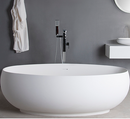 Ideavit Solidego Elongated  freestanding bathtub. 67x37x22 inch White