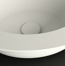 Ideavit SolidCAP Oval Shape Counter vessel, 24 x 18 Wide Basin, Bathroom Sink