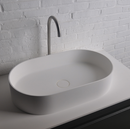 Ideavit SolidTHIN Elongated Counter Vessel, Bathroom Sink