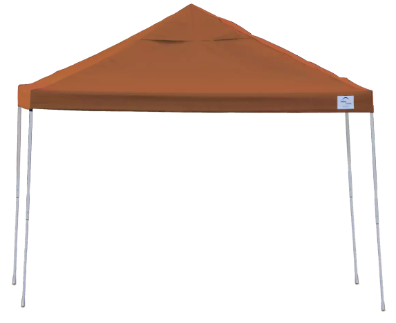 Shelter Logic 12x12 ST Pop-up Canopy, Terracotta Cover, Black Bag