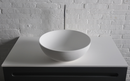 Ideavit SolidTHIN Round Shape Counter Vessel, Wash Basin Wihite