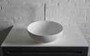 Ideavit SolidTHIN Round Shape Counter Vessel, Wash Basin Wihite