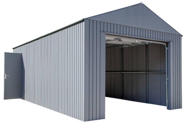 Shelter Logic Everest Garage 12 x 25 ft. in Charcoal