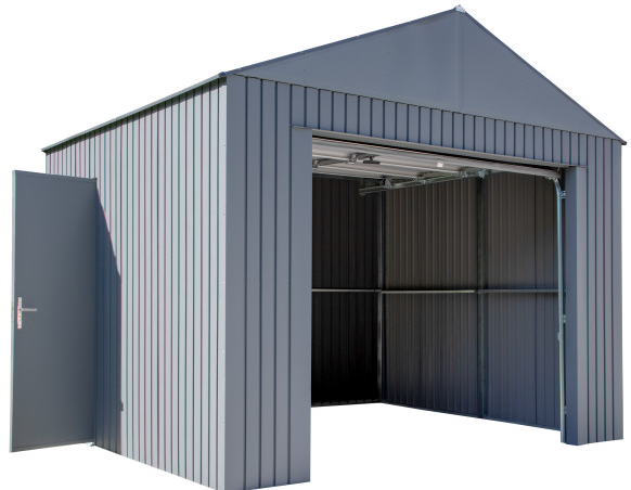Shelter Logic Everest Garage 12 x 15 ft. in Charcoal