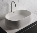 Ideavit SolidQUOD Elongated Shape Counter Vessel, Bathroom Sink
