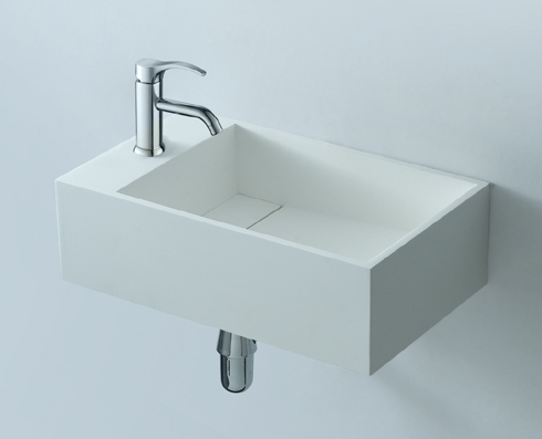 Ideavit SOLIDCUBE  Wall hung / Freestanding Vanity with Rectangular Shape Basin