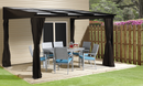 Shelter Logic Budapest Wall-Mounted Gazebo 10 x 12 ft