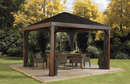Shelter Logic Valencia Gazebo Wood Finish 12 x 12 ft.