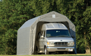 Shelter Logic ShelterCoat 12 x 20 ft. Garage Barn Gray STD