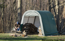 Shelter Logic ShelterCoat 10 x 16 ft. Wind and Snow Rated Garage Round Green STD