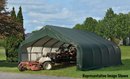 Shelter Logic ShelterCoat 18 x 28 ft. Garage Peak Green STD