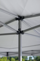Shelter Logic QS C289 17x17 STRAIGHT LEG CANOPY, WHITE COVER, WHITE FRAME