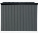 Shelter Logic Arrow Elite Steel Storage Shed, 8x6, Anthracite