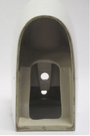 EAGO USA EAGO JA3400 Modern White Ceramic Bathroom Bidet with Elongated Seat