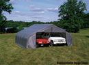Shelter Logic ShelterCoat 22 x 24 ft. Garage Peak Gray STD