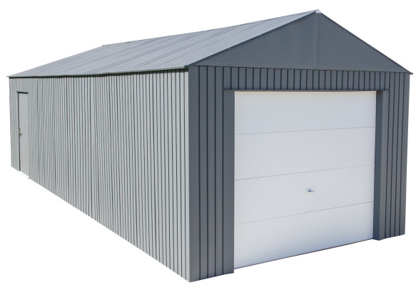 Shelter Logic Everest Garage 12 x 30 ft. in Charcoal