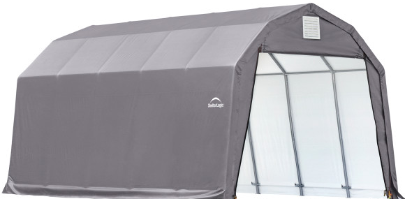 Shelter Logic ShelterCoat 12 x 24 ft. Garage Barn Gray STD