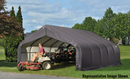 Shelter Logic ShelterCoat 18 x 20 ft. Garage Peak Gray STD