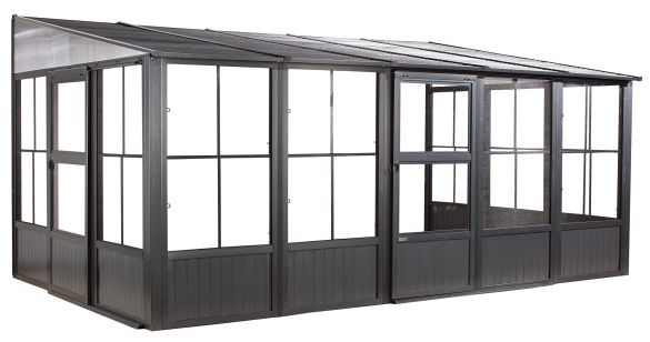 Shelter Logic Charleston Solarium Wall Unit 10 x 16 ft