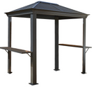 Shelter Logic Mykonos Grill Gazebo 5 x 8 ft