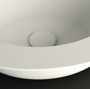 Ideavit SolidCAP oval shape counter vessel, Bathroom Sink White