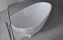 Ideavit Solid Leaf  Egg freestanding bathtub. 71x32x33 inch. White