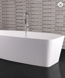 Ideavit Solid Care  Rectangular freestanding bathtub. 67x31x21 inch.