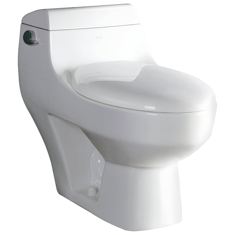 EAGO USA EAGO TB108 One Piece Modern High Efficiency Low Flush Eco Friendly Toilet