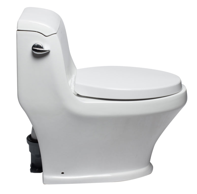 EAGO USA EAGO TB133 Single Flush One Piece Ceramic Toilet