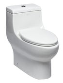 EAGO USA EAGO TB358 Dual Flush One Piece Elongated Ceramic Toilet